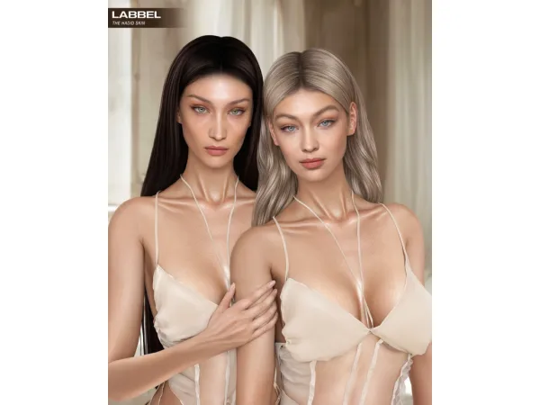 Alpha BELLA HADID SKIN by LabbelSims - The Sims 4 Custom Content