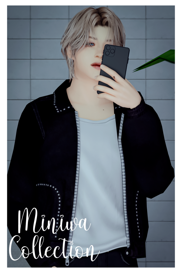 Maxis Match BTS STUDDED SUEDE JACKET by simsfinds - The Sims 4 Custom Content