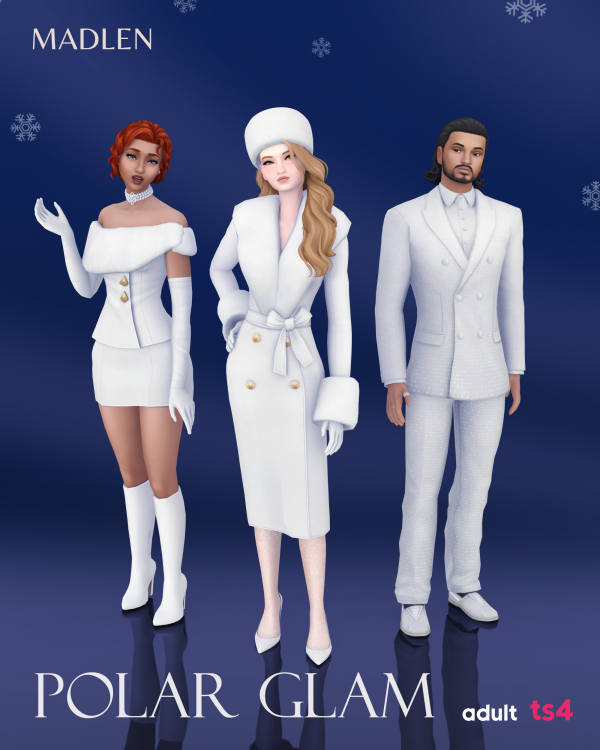 Maxis Match Polar Glam by simsfinds - The Sims 4 Custom Content