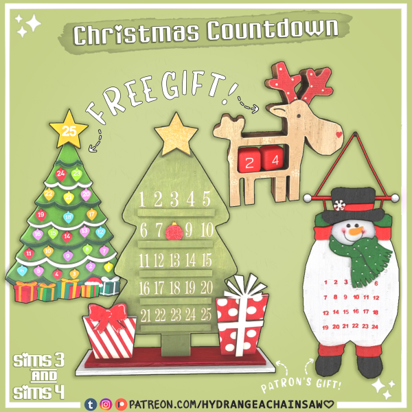 Maxis Match Day 14 Advent Calendar Gift by simsfinds - The Sims 4 Custom Content