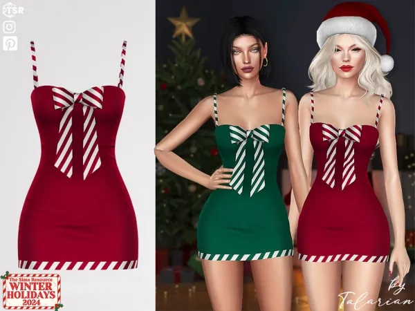 Mix Maryam Dress by thesimsresource - The Sims 4 Custom Content