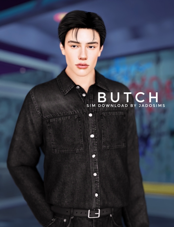 Alpha Butch (Sim Download) by shopwithflynnn - The Sims 4 Custom Content