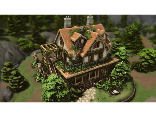 Maxis Match FAMILY COTTAGE by modcollective - The Sims 4 Custom Content