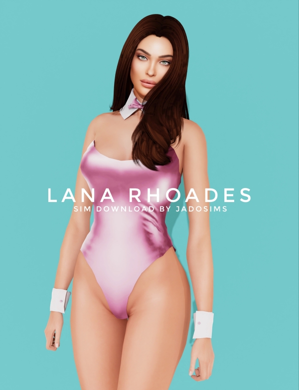 Alpha Lana Rhoades (Sim Download) by shopwithflynnn - The Sims 4 Custom Content