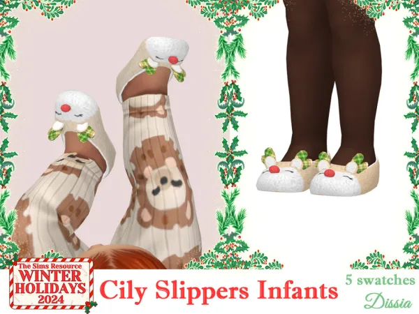 Cily Slippers Infants by Dissia