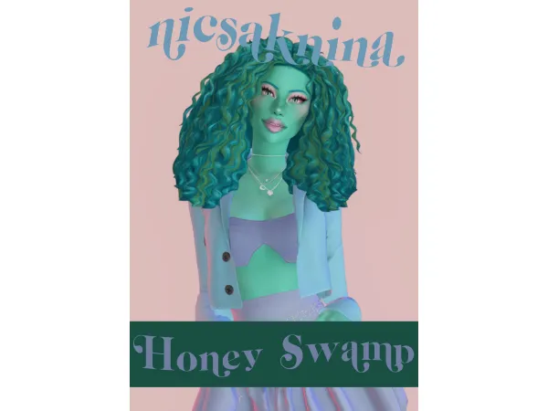 Maxis Match Honey Swamp (MH) Downloadable sim PART 1 by nicsaknina - The Sims 4 Custom Content