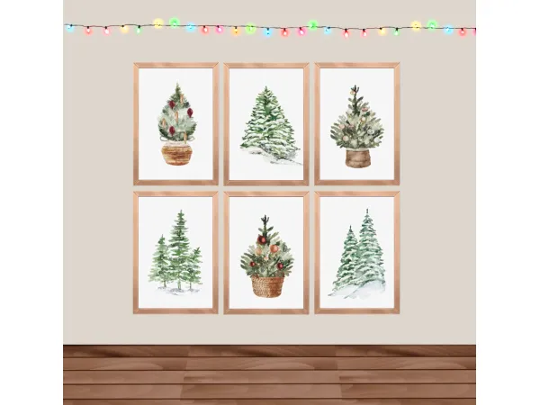 Maxis Match Its Christmas Paint portatil by universo - The Sims 4 Custom Content