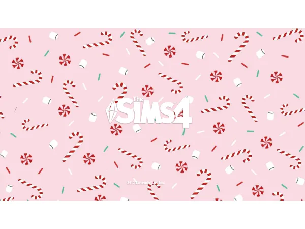 Mix SERENA Candy opening screen OVERRIDE - The Sims 4 Custom Content