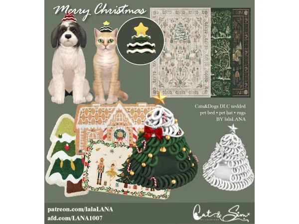 Maxis Match Christmas gift by lalalana - The Sims 4 Custom Content