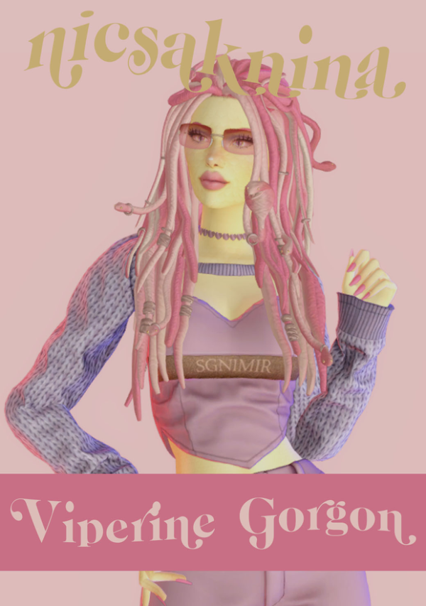 Maxis Match Viperine Gorgon (MH) Downloadable sim PART 2 (MODS ONLY) by simsfinds - The Sims 4 Custom Content