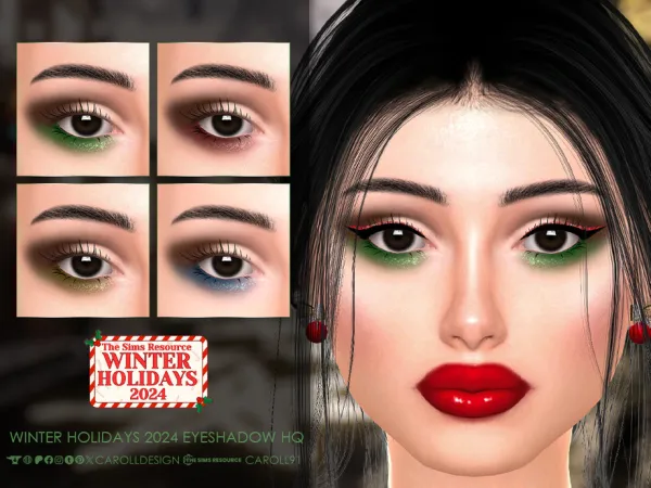 Winter Holidays 2024 Eyeshadow HQ by Caroll912