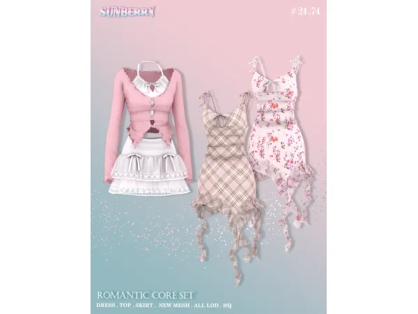 [SUNBERRY] Romantic Core SET