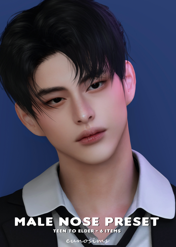 Mix male nose preset by simsfinds - The Sims 4 Custom Content