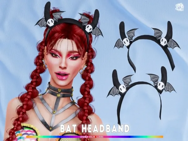 Mix Bat Headband brsims - The Sims 4 Custom Content