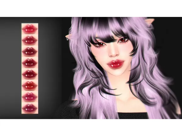 Alpha MINTI LIPSTICK by modcollective - The Sims 4 Custom Content