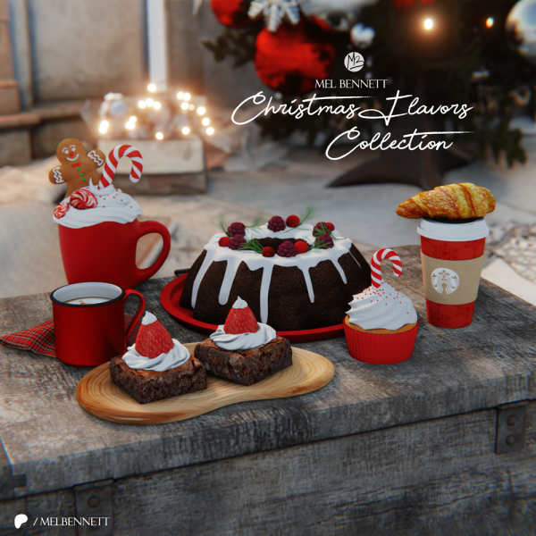 Mix Christmas Flavors Collection by melbennett - The Sims 4 Custom Content