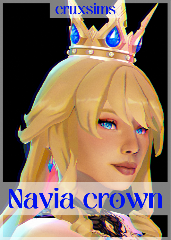 Maxis Match Prince Navia crown by simsfinds - The Sims 4 Custom Content
