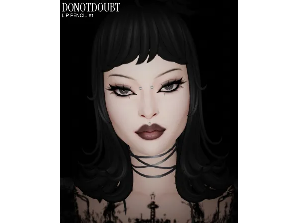 Lip Pencil #1 by donotdoubt