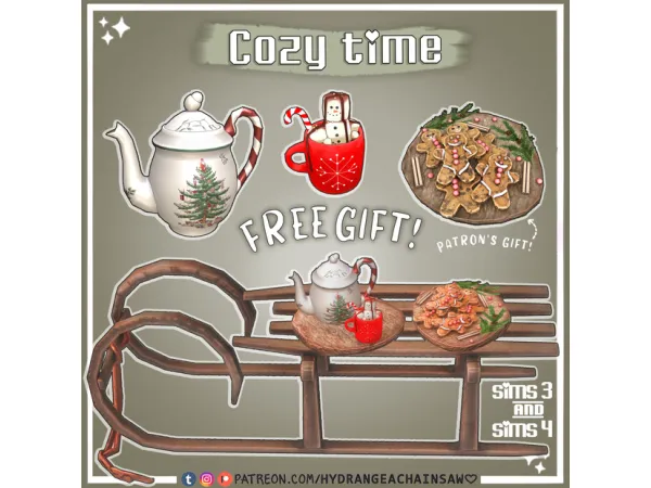 Maxis Match Day 20 Advent Calendar Gift by hydrangeachainsaw - The Sims 4 Custom Content