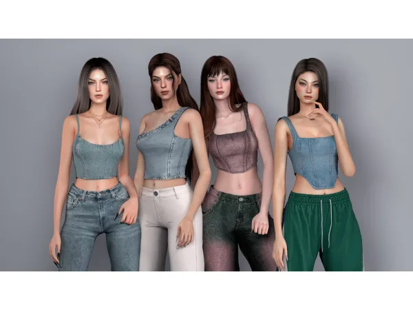 AMELIA JEANS TOPS COLLECTION by astya96