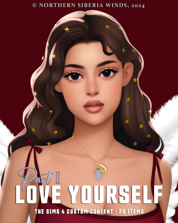 Maxis Match LOVE YOURSELF SKIN DETAILS PART by simsfinds - The Sims 4 Custom Content