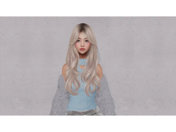 Alpha DOUX ESPRESSO HAIRSTYLE by modcollective - The Sims 4 Custom Content