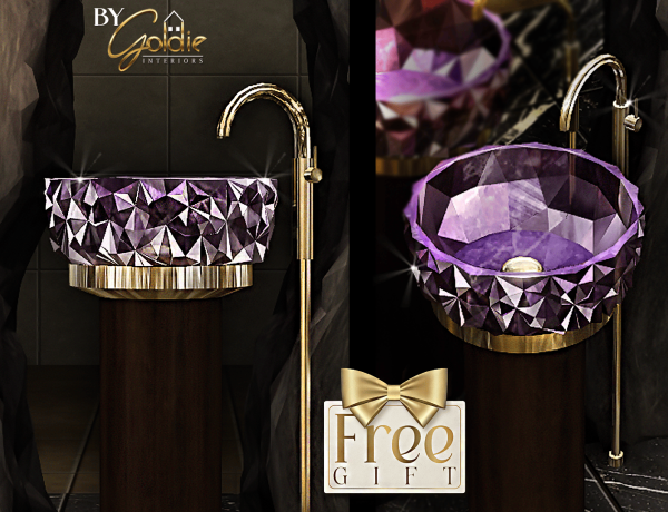 Alpha Purastone by goldie_s4 - The Sims 4 Custom Content