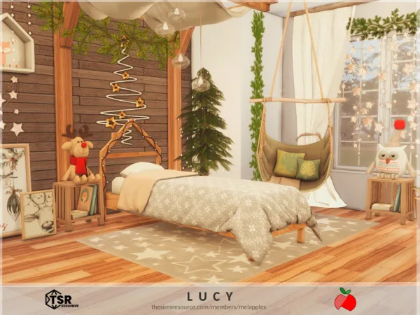 Maxis Match Lucy kidsroom by melapples - The Sims 4 Custom Content