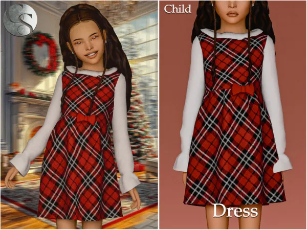Christmas Spirit Dress (Child Version) by Camuflaje