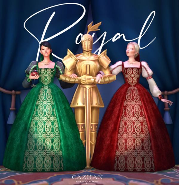 Maxis Match Royal (Clothing and Accessory) by simsfinds - The Sims 4 Custom Content