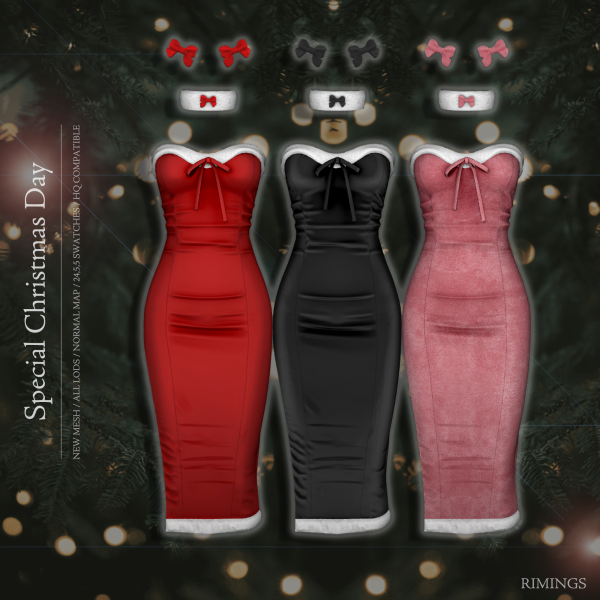 Alpha [RIMINGS] Special Christmas Day by simsfinds - The Sims 4 Custom Content