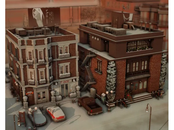 San Myshuno Apartments by lollisimsi