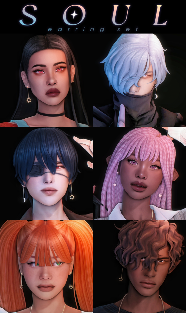 Maxis Match S O U L S E T by simsfinds - The Sims 4 Custom Content