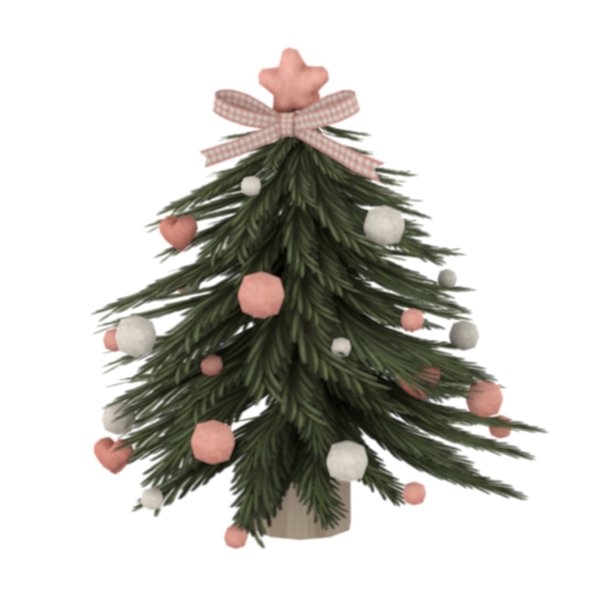 Maxis Match Christmas Gift Little Christmas Tree by simsfinds - The Sims 4 Custom Content