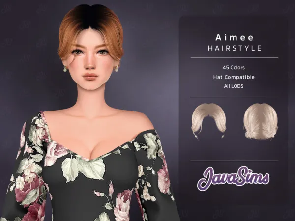 Aimee (Hairstyle) by JavaSims