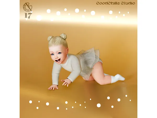 Maxis Match Maxis Match GCS December's 2024 Infant - The Sims 4 Custom Content