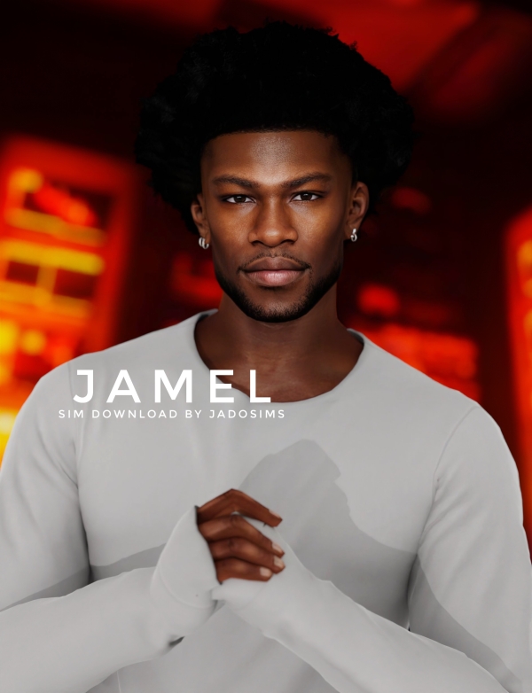 Alpha Jamel (Sim Download) by shopwithflynnn - The Sims 4 Custom Content
