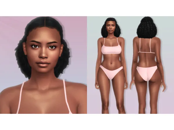 Mix NIKKIE SKIN OVERLAY by Thisisthem - The Sims 4 Custom Content