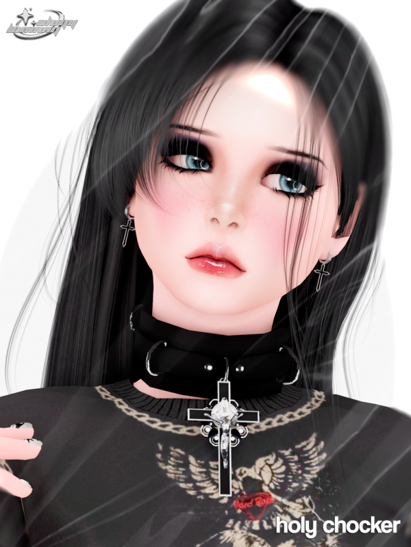 Alpha HOLY CHOCKER by ohmybunnny2 - The Sims 4 Custom Content