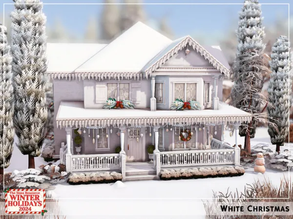 Maxis Match White Christmas by sharon337 - The Sims 4 Custom Content