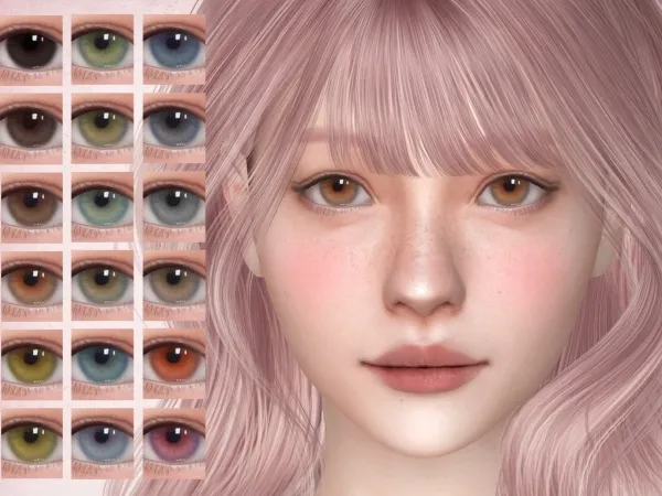 Alpha Eila Default Eyes by Lutessasims - The Sims 4 Custom Content
