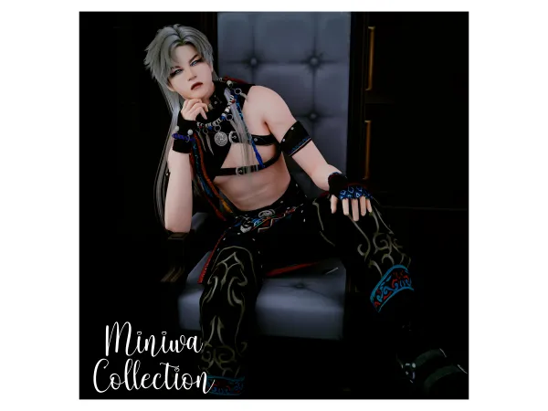 Mix SYLUS EXUBERANCE OUTFIT by miniwa - The Sims 4 Custom Content