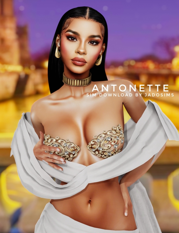 Alpha Antonette (Sim Download) by shopwithflynnn - The Sims 4 Custom Content