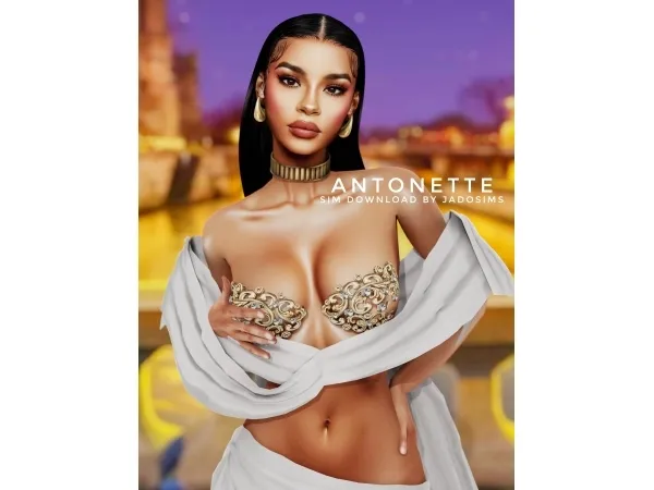Alpha Antonette (Sim Download) - The Sims 4 Custom Content