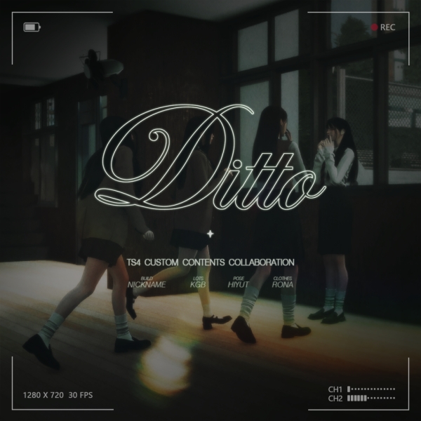 Mix [hiyut] Ditto Collab by simsfinds - The Sims 4 Custom Content