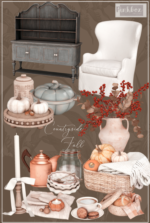 Alpha Countryside fall by simsfinds - The Sims 4 Custom Content