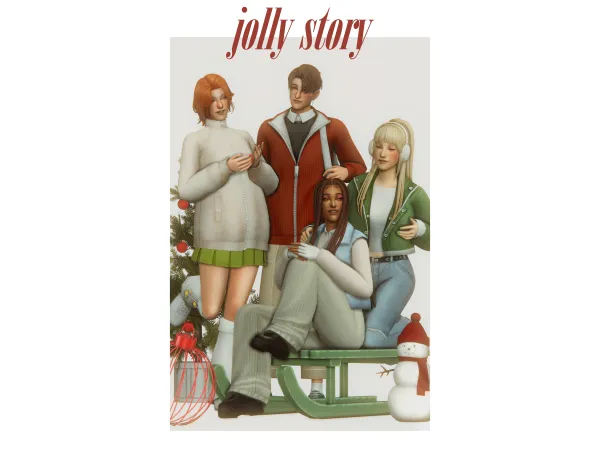 jolly story» cc pack by clumsyalien