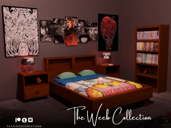Maxis Match The Weeb collection by fatalrosecreations - The Sims 4 Custom Content