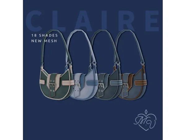 Maxis Match Claire Bag by MissValentine - The Sims 4 Custom Content
