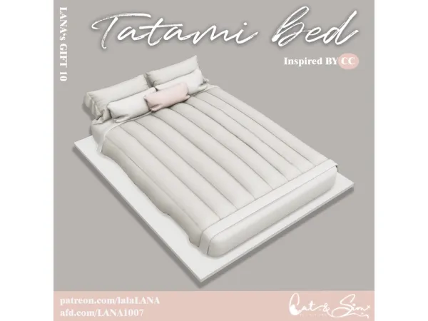 [LANA's GIFT10] tatami bed